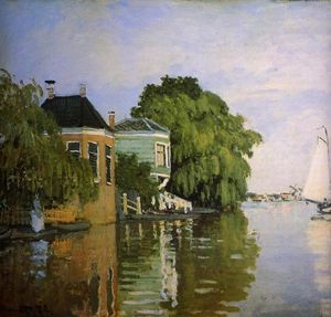 Claude Monet - Zaandam 1