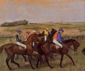 Edgar Degas - The Racecourse