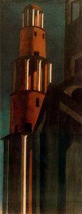 Giorgio De Chirico - The tower