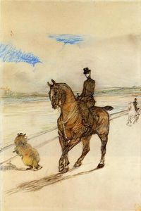 Henri De Toulouse Lautrec - Horsewoman