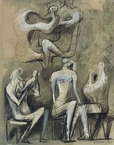 Seated Figures 1