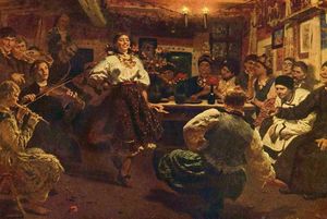 Ilya Yefimovich Repin - Evening-party