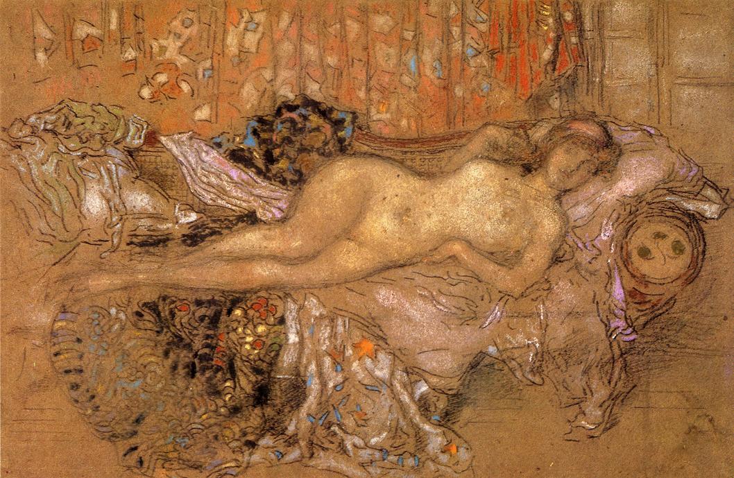 WikiOO.org - Encyclopedia of Fine Arts - Maľba, Artwork James Abbott Mcneill Whistler - The Arabian