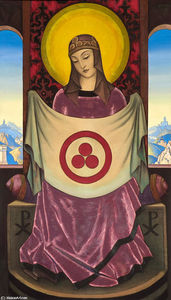 Nicholas Roerich - Madonna Oriflamma