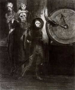 Odilon Redon - The Masque of the Red Death