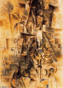 Pablo Picasso - El acordeonista