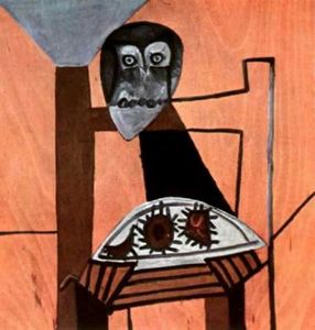 Pablo Picasso - Owl on a Chair and Sea Urchin