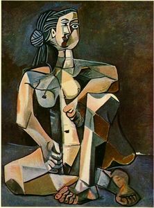 Pablo Picasso - Seated woman (10)