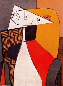 Pablo Picasso - Seated woman 9
