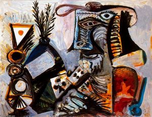 Pablo Picasso - The Card-Player 1