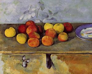 Paul Cezanne - Apples and Biscuits