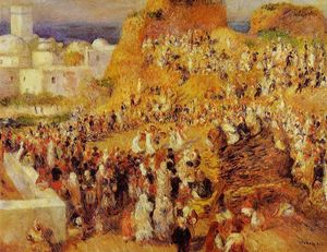 Pierre-Auguste Renoir - Arab Festival in Algiers (aka The Casbah)