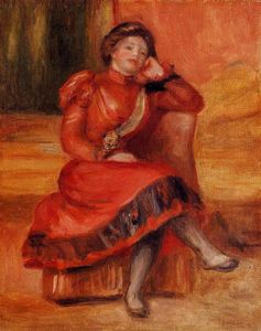 Pierre-Auguste Renoir - Spanish Dancer in a Red Dress