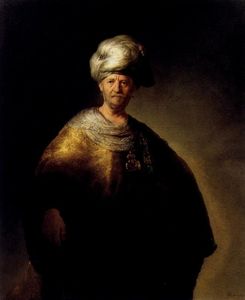 Rembrandt Van Rijn - Man In Oriental Dress