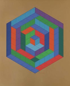 Victor Vasarely - Abstract 6