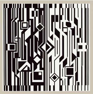 Victor Vasarely - Abstract Composition 17