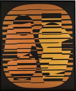 Victor Vasarely - Untitled 19