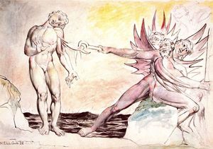 Ciampolo tormented by devils