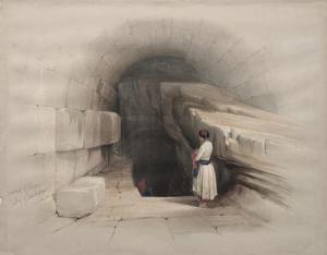 David Roberts - Fountain Of Siloam, Valley Of Jehoshaphat