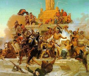 The Storming Of The Teocalli