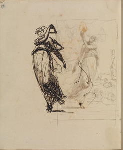 George Romney - Page from a sketchbook 37