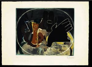 Georges Braque - Pitcher And Bird