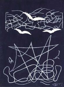 Georges Braque - Three Birds and Landscape