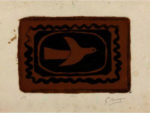 Georges Braque - Verni bird