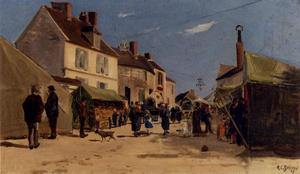 A paved Street Dieppe