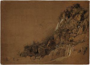 Jasper Francis Cropsey - Cliff at Bonchurch