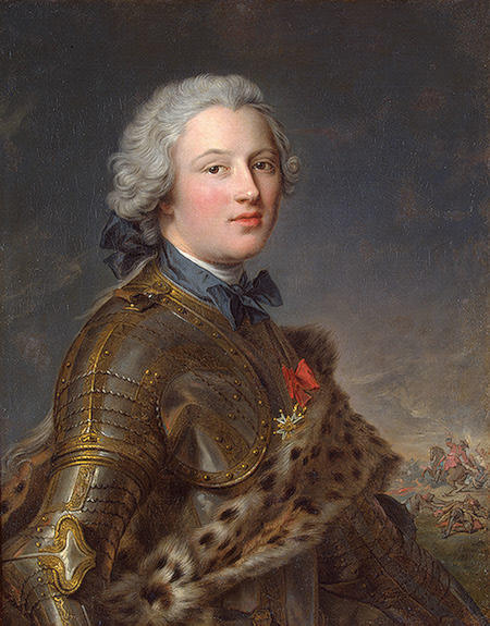 Wikioo.org - The Encyclopedia of Fine Arts - Painting, Artwork by Jean-Marc Nattier - Portrait of Pierre-Victoire, Baron of Besenval