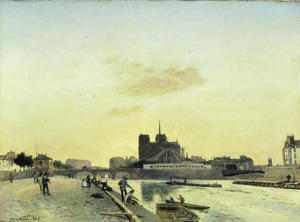 Johan Barthold Jongkind - View of Notre-Dame, Paris