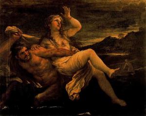 Luca Giordano - The Abduction of Deianira