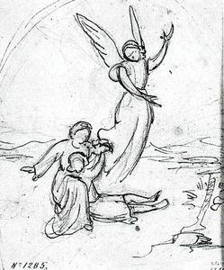 Angel appearing to the shepards