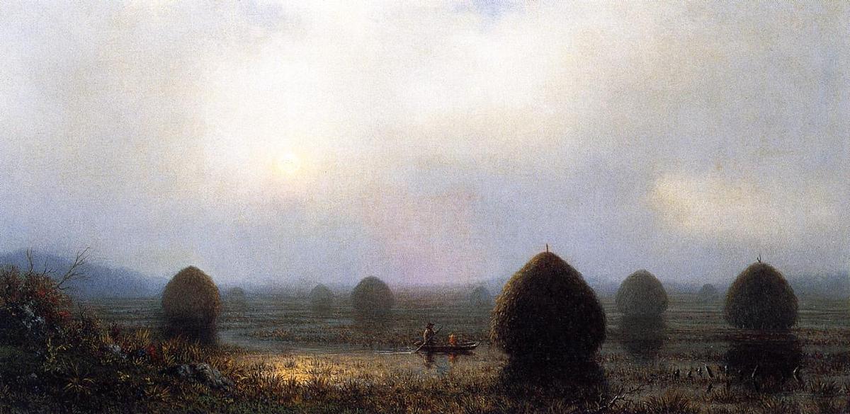 Wikioo.org - The Encyclopedia of Fine Arts - Painting, Artwork by Martin Johnson Heade - The Great Swamp