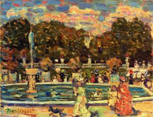 Maurice Brazil Prendergast - Luxembourg Gardens