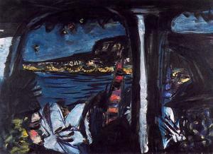 Max Beckmann - Monte Carlo by Night Seen from a Touring Car