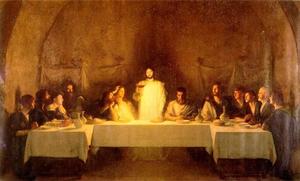 Pascal-Adolphe-Jean Dagnan-Bouveret - The Last Supper