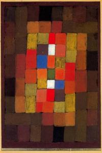 Paul Klee - Crecimiento cromático estático-dinámico