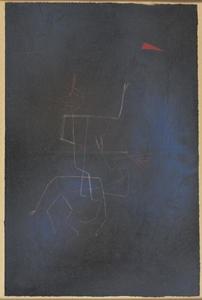 Paul Klee - Ghost Rider Late in the Evening