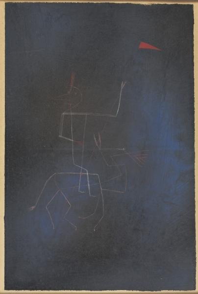  Museum Art Reproductions Ghost Rider Late in the Evening by Paul Klee (1879-1940, Switzerland) | ArtsDot.com
