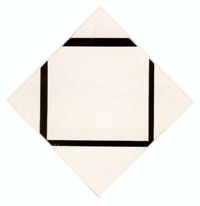 Piet Mondrian - Composition 1 A