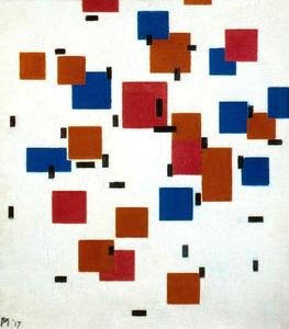 Piet Mondrian - Composition in Colour A