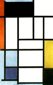 Piet Mondrian - Composition with Red. Yellow and Blue