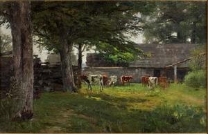 Pastoral (Cows by the Barn)