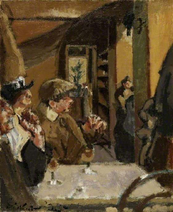 Wikioo.org - The Encyclopedia of Fine Arts - Painting, Artwork by Walter Richard Sickert - Chez Vernet