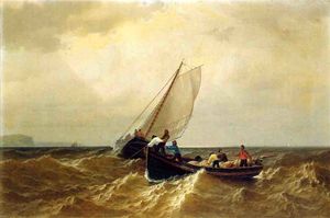 William Bradford - Fishing Boat in the Bay of Fundy