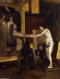 Wikioo.org - The Encyclopedia of Fine Arts - Artist, Painter  John Ferguson Weir