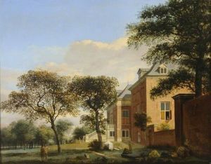 Jan Van Der Heyden - The House in the Wood, The Hague