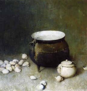 Iron Kettle and Clams